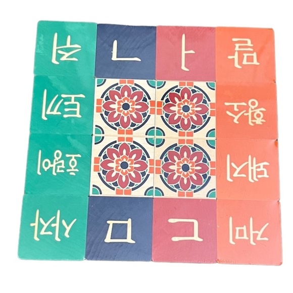 New Uncle Goose Korean Wooden Blocks Alphabet - Picture 7 of 10